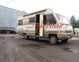 Пневмоподвеска на автодом Fiat Ducato Пневмоподвеска на автодом Fiat Ducato