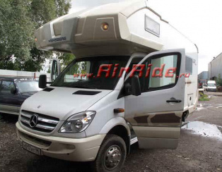 Пневмоподвеска на автодом Mercedes 515 Пневмоподвеска на автодом Mercedes 515