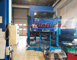 Пневмоподвеска на BAW Fenix Пневмоподвеска на BAW Fenix