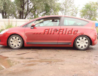 Пневмоподвеска на Citroen C4 Пневмоподвеска на Citroen C4