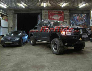 Пневмоподвеска на Dodge Ram 2500 Пневмоподвеска на Dodge Ram 2500