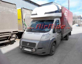 Пневмоподвеска на Fiat Ducato 2013 года Пневмоподвеска на Fiat Ducato 2013 года
