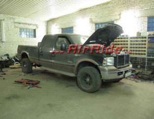 Пневмоподвеска на Ford 350 Пневмоподвеска на Ford 350