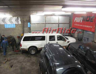 Пневмоподвеска на Ford F350 Пневмоподвеска на Ford F350