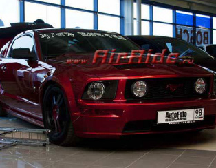 Пневмоподвеска на Ford Mustang Пневмоподвеска на Ford Mustang