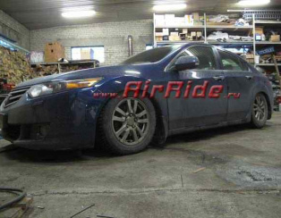 Пневмоподвеска на Honda Accord Пневмоподвеска на Honda Accord