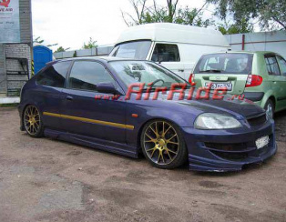 Пневмоподвеска на Honda Civic Пневмоподвеска на Honda Civic