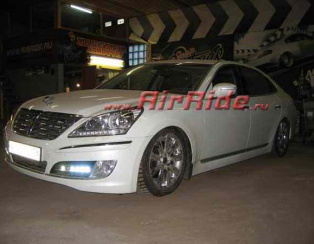 Пневмоподвеска на Hyundai Equus Пневмоподвеска на Hyundai Equus
