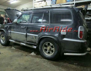 Пневмоподвеска на Hyundai Terracan Пневмоподвеска на Hyundai Terracan