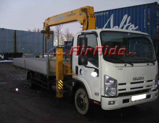 Пневмоподвеска на Isuzu NQ Пневмоподвеска на Isuzu NQ