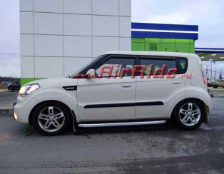 Пневмоподвеска на Kia Soul Пневмоподвеска на Kia Soul