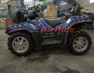 Пневмоподвеска на квадроцикл Polaris Пневмоподвеска на квадроцикл Polaris