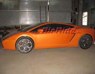 Пневмоподвеска на Lamborghini Gallardo Пневмоподвеска на Lamborghini Gallardo