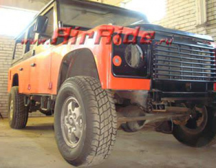 Пневмоподвеска на Land Rover Defender Пневмоподвеска на Land Rover Defender