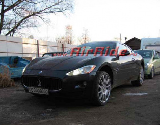 Пневмоподвеска на Maserati GranTurismo Пневмоподвеска на Maserati GranTurismo