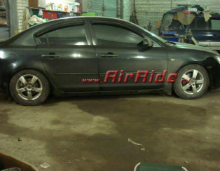 Пневмоподвеска на Mazda 3