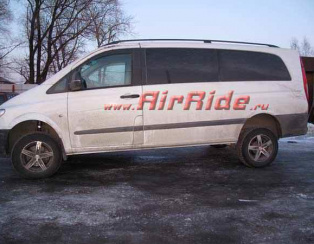 Пневмоподвеска на Mercedes Benz Vito Пневмоподвеска на Mercedes Benz Vito