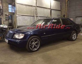 Пневмоподвеска на Mercedes Benz W140 1996г.в. Пневмоподвеска на Mercedes Benz W140 1996г.в.