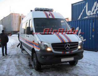 Пневмоподвеска на Mercedes Sprinter 519 4х4 2013г.в. Пневмоподвеска на Mercedes Sprinter 519 4х4 2013г.в.