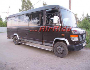 Пневмоподвеска на Mercedes Vario Пневмоподвеска на Mercedes Vario