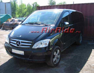 Пневмоподвеска на Mercedes Viano Пневмоподвеска на Mercedes Viano