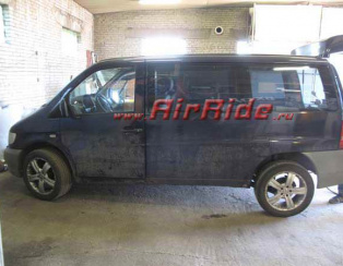 Пневмоподвеска на Mercedes Vito Пневмоподвеска на Mercedes Vito