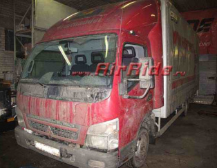 Пневмоподвеска на Mitsubishi Canter Пневмоподвеска на Mitsubishi Canter