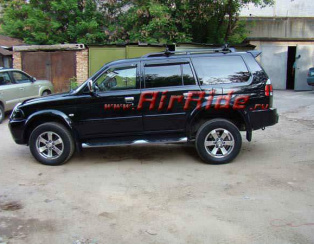 Пневмоподвеска на Mitsubishi Pajero Sport Пневмоподвеска на Mitsubishi Pajero Sport
