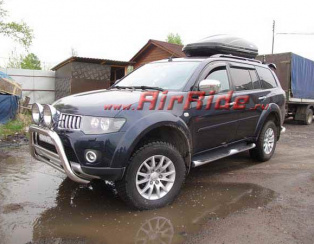 Пневмоподвеска на Mitsubishi Pajero Sport Пневмоподвеска на Mitsubishi Pajero Sport