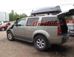 Пневмоподвеска на Nissan Pathfinder Пневмоподвеска на Nissan Pathfinder