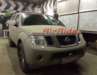 Пневмоподвеска на Nissan Pathfinder 2012г.в. Пневмоподвеска на Nissan Pathfinder 2012г.в.