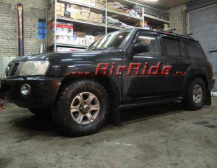 Пневмоподвеска на Nissan Patrol Пневмоподвеска на Nissan Patrol
