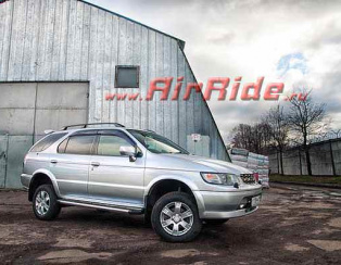 Пневмоподвеска на Nissan Rnessa Пневмоподвеска на Nissan Rnessa