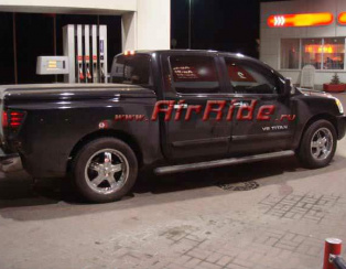 Пневмоподвеска на Nissan Titan Пневмоподвеска на Nissan Titan
