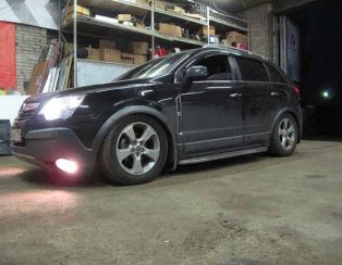 Пневмоподвеска на Opel Antara Пневмоподвеска на Opel Antara