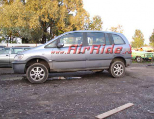 Пневмоподвеска на Opel Zafira Пневмоподвеска на Opel Zafira