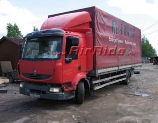 Пневмоподвеска на Renault Midlum Пневмоподвеска на Renault Midlum