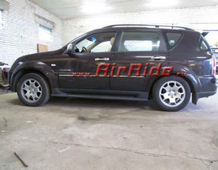 Пневмоподвеска на Ssang Yong Rexton 3.2 Пневмоподвеска на Ssang Yong Rexton 3.2