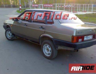 Пневмоподвеска на ВАЗ 21099 Пневмоподвеска на ВАЗ 21099