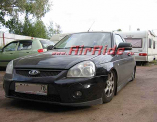 Пневмоподвеска на ВАЗ Приора Купе 2010г.в. Пневмоподвеска на ВАЗ Приора Купе 2010г.в.