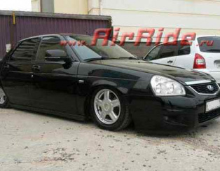 Пневмоподвеска на ВАЗ Приора Пневмоподвеска на ВАЗ Приора