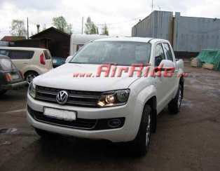 Пневмоподвеска на Volkswagen Amarok 2014 г.в. Пневмоподвеска на Volkswagen Amarok 2014 г.в.
