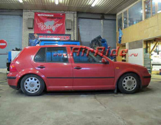 Пневмоподвеска на Volkswagen Golf IV Пневмоподвеска на Volkswagen Golf IV