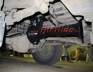 Пневмосигнал на Nissan Navara Пневмосигнал на Nissan Navara