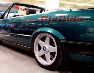 Пневмоподвеска на BMW cabrio