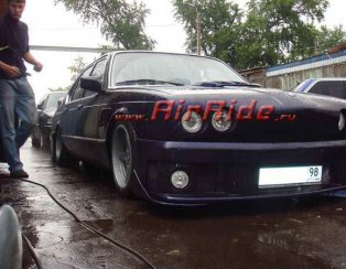 Пневмоподвеска на BMW E23