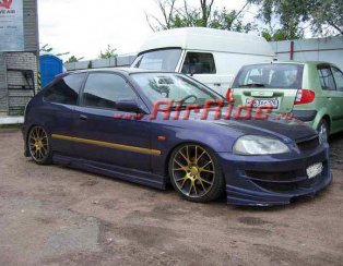 Пневмоподвеска на Honda Civic