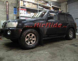 Пневмоподвеска на Nissan Patrol