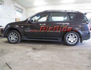 Пневмоподвеска на Ssang Yong Rexton 3.2