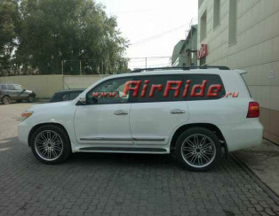 Пневмоподвеска на Toyota Land Cruiser 200